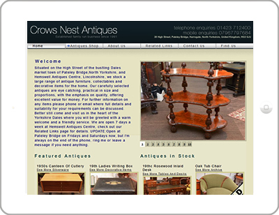 Antiques Website